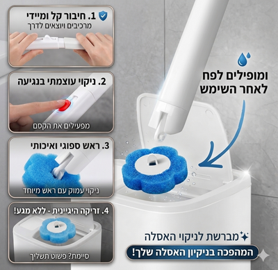 Nalora המברשת הסטרילית והחדשנית של